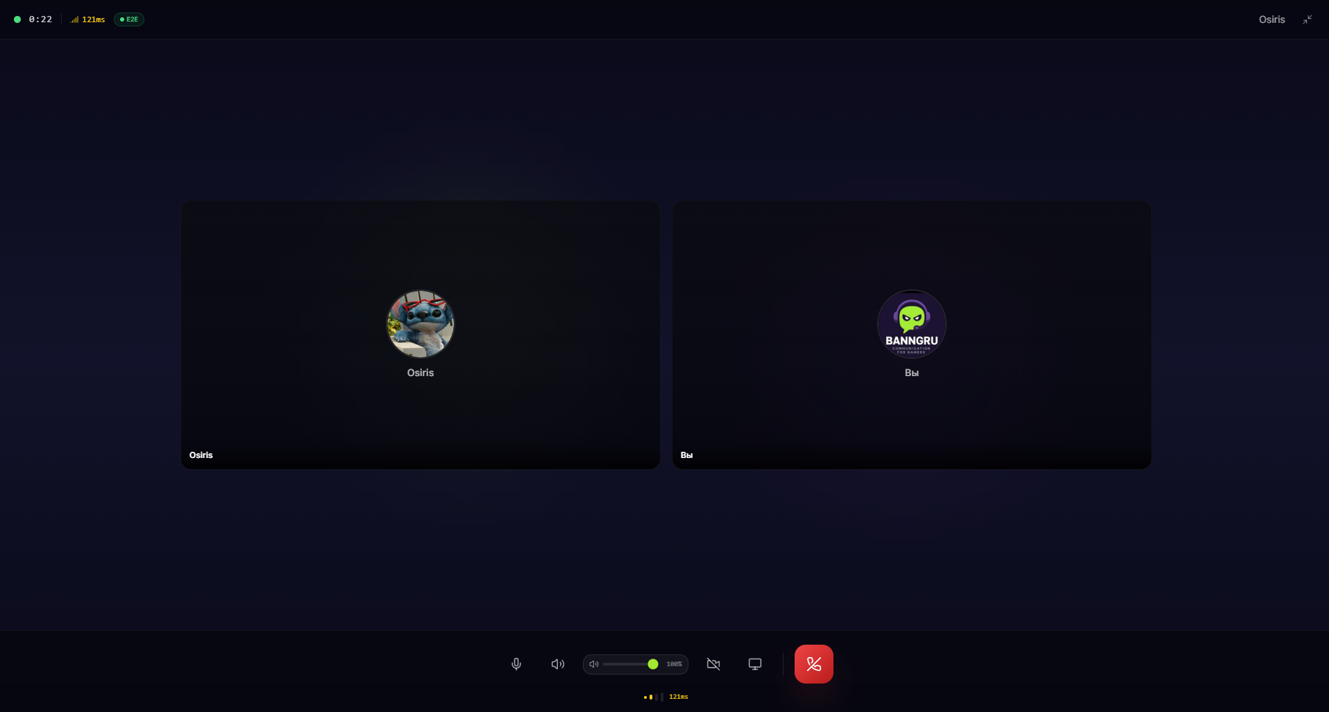 Голосовое общение BANNGRU